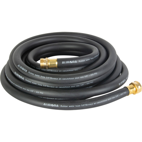 Contractor Duty Rubber Hose, Rubber, 5/8" dia. x 25' O-Max