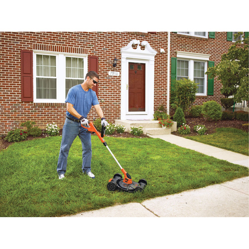 20V Max* Cordless 3-in-1 Compact Mower Kit, Push Walk-Behind, Battery Powered, 12" Cutting Width O-Max