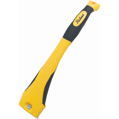 GRATTOIR PEINTURE,LAME DBLE TRANCH,ERGO-GRIP,14, Lame Acier &agrave; haute teneur en carbone, Largeur 1-1/4", Manche Plastique O-Max