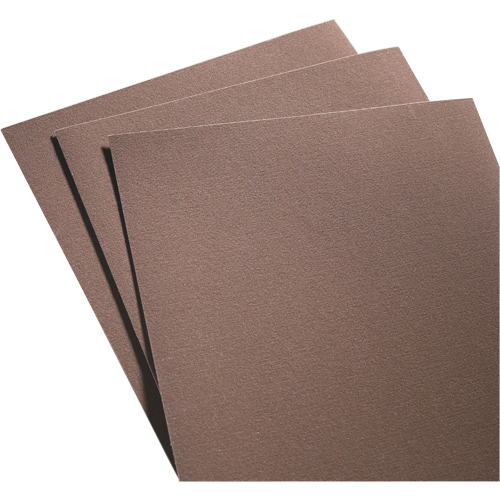 Papier abrasif en feuilles de tissu - Metalite K225, 9" x 11", Grain 40, Oxyde d'aluminium O-Max