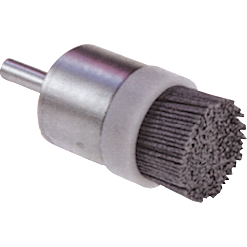 Brosses mont&eacute;es ATB a/bride, abrasif nylon O-Max