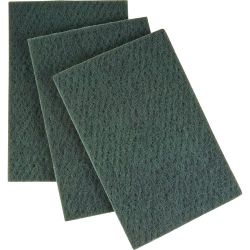 Scouring Hand Pad, 6" x 9", Medium Grit O-Max