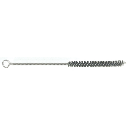 Brosse pour tubes torsad&eacute;e, 1/2" dia. x 4-1/2" l, 12" longueur hors tout O-Max
