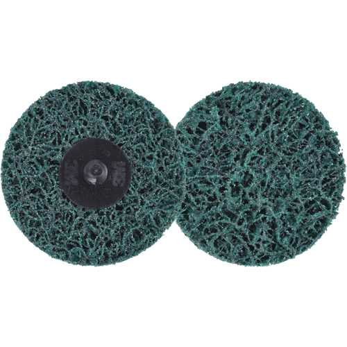 Scotch-Brite Roloc Clean & Strip XT Pro Extra Cut Disc, 3" Dia., Extra Coarse Grit, Aluminum Oxide O-Max