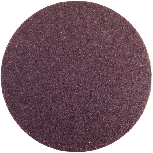 Disque non tiss&eacute; autoagrippant, 2" dia., Grain Moyen, Oxyde d'aluminium O-Max