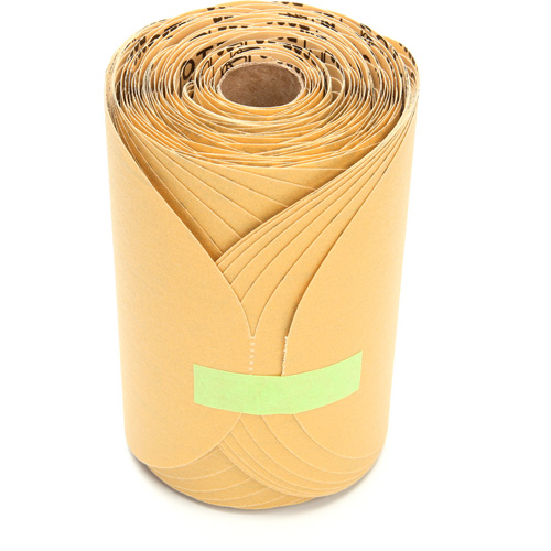 Rouleau de disques dor&eacute;s 216U Stikit, Oxyde d'aluminium, 6" la x 87' lo, Grain P220 O-Max