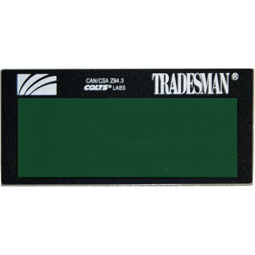 Lentille de soudage autoassombrissante simple pour ouvrier ArcOne, 2" la x 4-1/4" h Champ de vision, Pour utilisation avec ArcOne&reg; O-Max