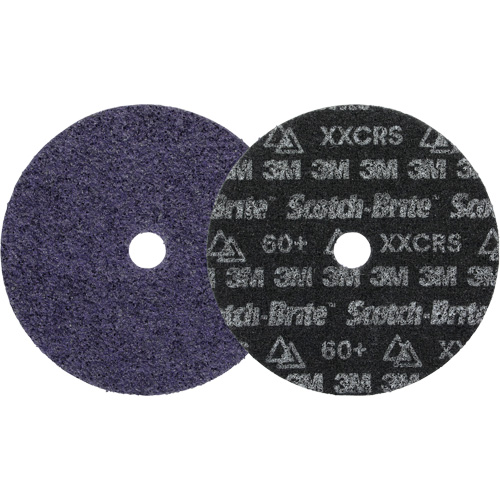Disque de conditionnement des surfaces de pr&eacute;cision Scotch-Brite, HD-DH, 7" dia., Grain Tr&egrave;s grossier, C&eacute;ramique O-Max