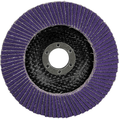 Cubitron 3 Conical  Flap Disc 1169F, 5" x 7/8", Type T29, 80+ Grit, Ceramic O-Max
