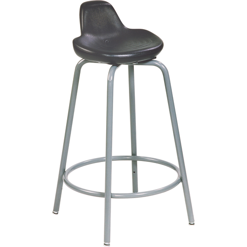 500 Series Stool, Sit/Stand, Adjustable Height, 250 lbs. Capacity O-Max