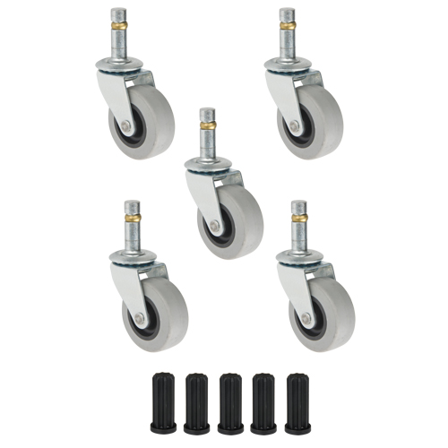 Steel Base Swivel Casters O-Max