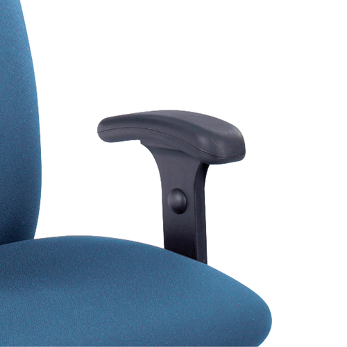 Accoudoirs coussin&eacute;s en T pour chaises pour gens grands et costauds Uber O-Max