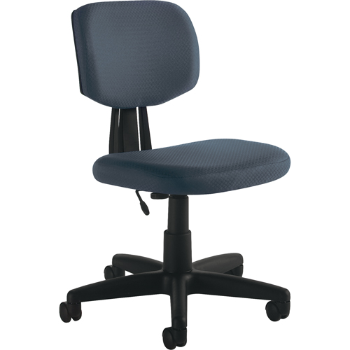 Chaise de travail, Tissu, Charbon O-Max