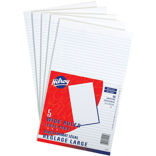 Tablettes de papier blanc O-Max