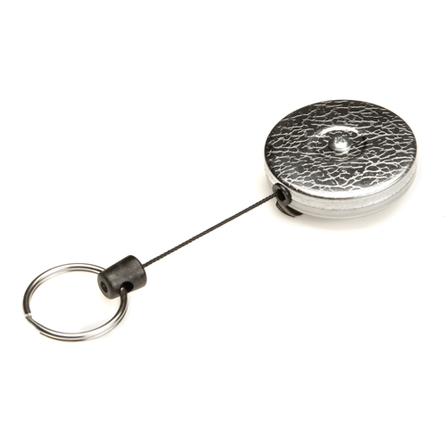 Original Self Retracting Reels #485-HDK, Chrome, 48" Cable, Belt Clip Attachment O-Max