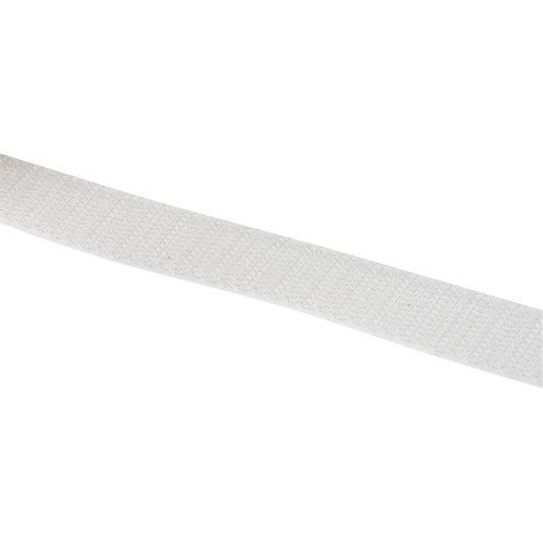Fastener Tape, Hook, 25 yds x 1", Sew-On, White O-Max