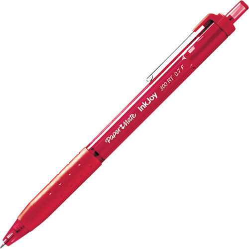 Stylo Inkjoy 300RT, Rouge, 1 mm, R&eacute;tractable O-Max