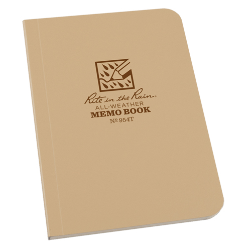 Livre m&eacute;mo, Couverture souple, Havane, 112 Pages, 3-1/2" , 5"  O-Max