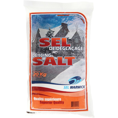 Sel fondant &agrave; glace, 44,1 lb (20 kg), Sac, -10°C (14°F) O-Max