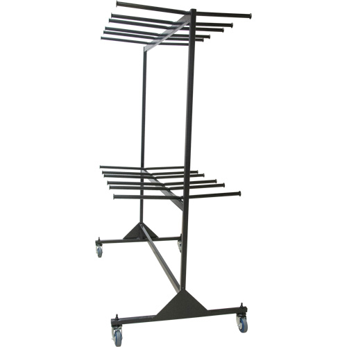 Chariot pour chaises pliantes &agrave; deux c&ocirc;t&eacute;s O-Max