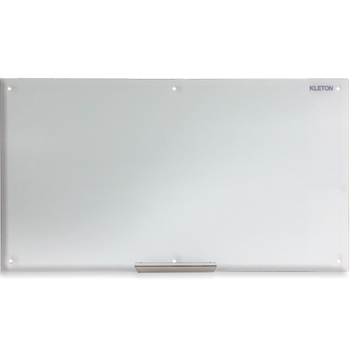 Glass Dry-Erase Board, Magnetic, 71" W x 48" H O-Max