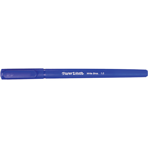 Paper Mater&reg; Write Bros&reg; Ball Point Pen, Blue, 1 mm O-Max