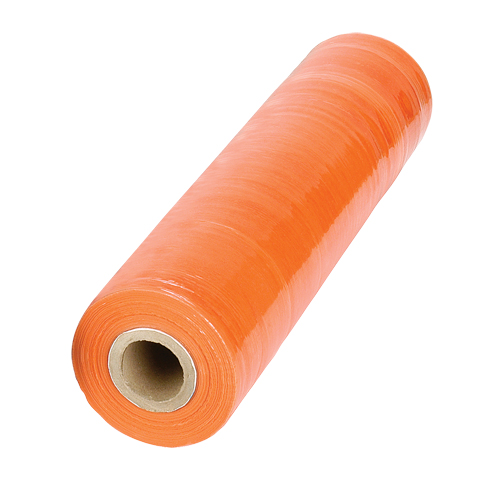 Film &eacute;tirable, Calibre 80 (20,3 microm&egrave;tres), 18" x 1000', Orange O-Max