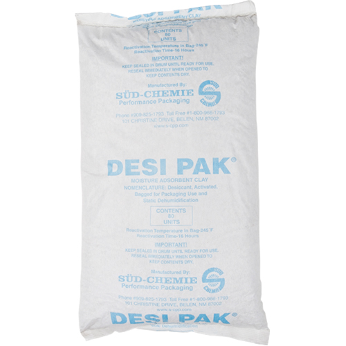 Desiccants, Clay, Tyvek Bag O-Max