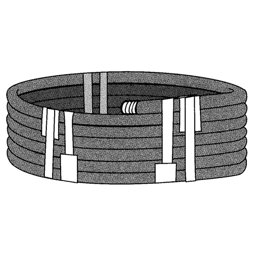 Ruban extensible, &eacute;paisseur 6 mils, 38,1 mm (1-1/2") x 55 m (180')  O-Max