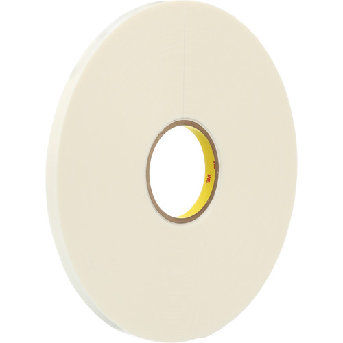 Double Coated Polyethylene Foam Tape 4466, 12.7 mm (1/2") W, 62 mils, Polyethylene O-Max