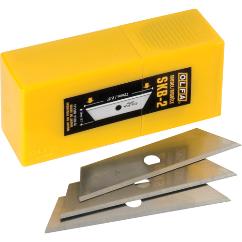 Dual Edge Replacement Safety Blades, Single Style O-Max