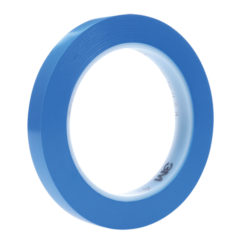 Ruban en vinyle 471, 6 mm (1/4") la x 32,9 m (108') lo, 5,3 mils, Bleu O-Max