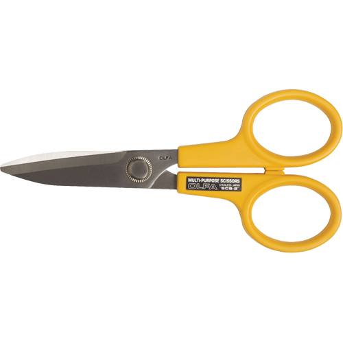 Stainless Steel Scissors , 7", Rings Handle O-Max