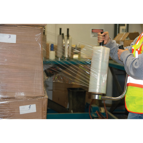 Stretch Wrap, Cast, 50 Gauge (13 micrometers), 14" x 1500' O-Max