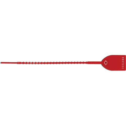 Tug-Tight Seals, 9", Plastic, Pull-Through O-Max