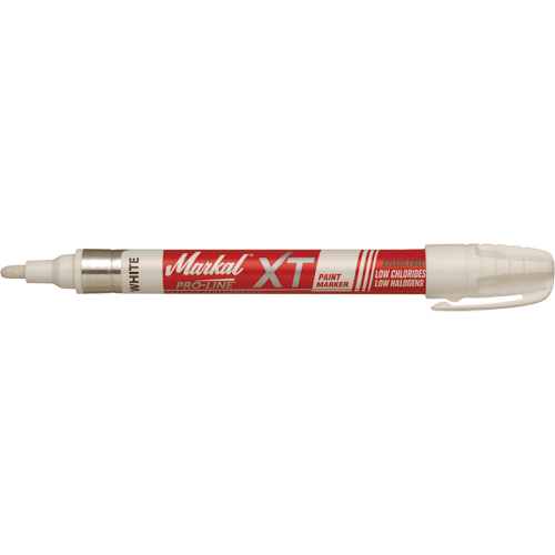 Marqueurs &agrave; peinture Pro-Line HP, Liquide, Blanc O-Max