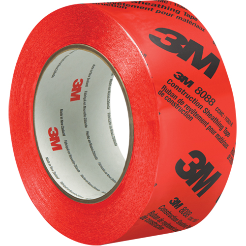 Ruban de rev&ecirc;tement pour la construction 8088, 60 mm (2-3/8") x 66 m (216'), Rouge O-Max