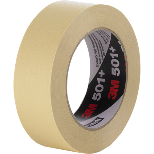 Ruban-cache pour temp&eacute;rature &eacute;lev&eacute;e 501+, 18 mm (3/4") x 55 m (180'), Havane O-Max