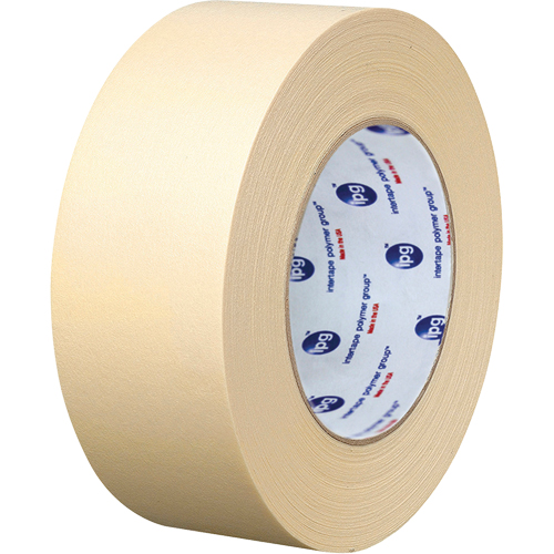 High Temperature Medium Grade Paper Masking Tape, 18 mm (3/4") x 55 m (180'), Beige O-Max