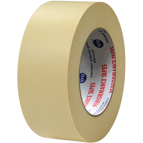High Temp Premium Paper Masking Tapes, 48 mm (2") x 55 m (180'), Beige O-Max