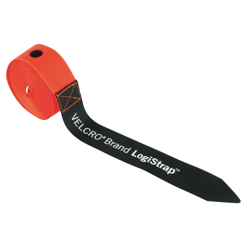 Tendeurs d'arrimage logistique LogiStrap, Boucles et crochets, 2" la x 16,4' lo, Charge d'utilisation 225 lb (102 kg) O-Max