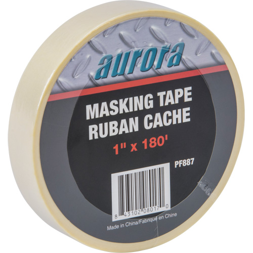 General Purpose Masking Tape, 24 mm (1") x 55 m (180'), Beige O-Max