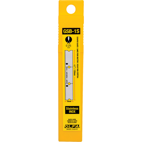 Lames de rechange pour racloir pour le verre, Style Simple O-Max