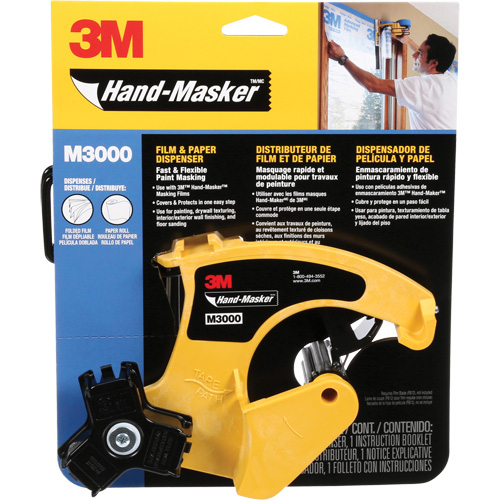 Hand Masker Dispenser, Heavy Duty, Fits Tape Width Of 51 mm (2") O-Max