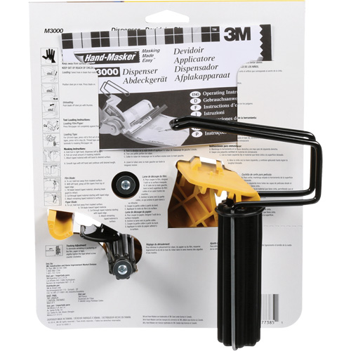 Hand Masker Dispenser, Heavy Duty, Fits Tape Width Of 51 mm (2") O-Max