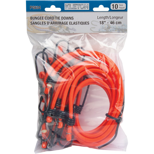 Sangles d'arrimage &eacute;lastiques, 18" O-Max