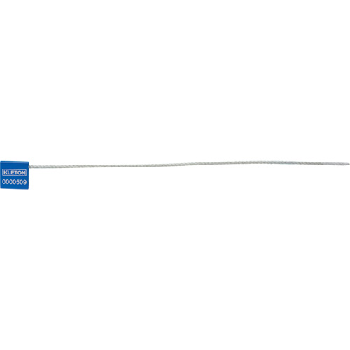 High Security Security Seal, 12", Metal, Cable Seal O-Max