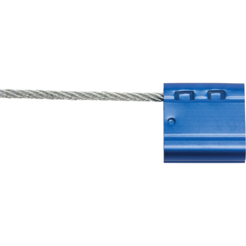 High Security Security Seal, 12", Metal, Cable Seal O-Max