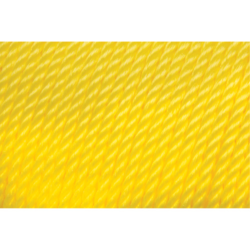 1/4" Braided Yellow Rope, Polypropylene, 1300' O-Max