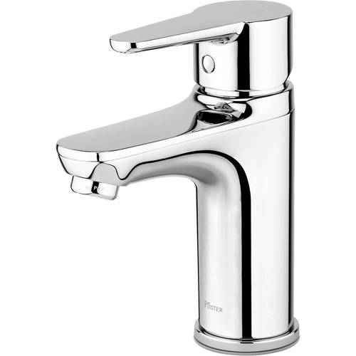 Robinet de salle de bain moderne &agrave; commande unique Pfirst O-Max